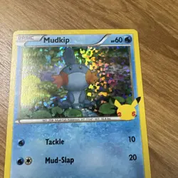 Pokemon TCG McDonald's 25th Anniversary Celebrations Mudkip Holo Card 19/25 NM - Image 5