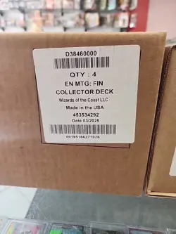 MTG Final Fantasy Collectors Edition & Final Fantasy Commander Deck Sets SEALED - Image 1