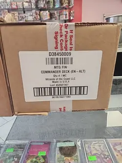 MTG Final Fantasy Collectors Edition & Final Fantasy Commander Deck Sets SEALED - Image 2