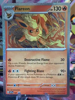 Flareon - 167 (Cosmos Holo) 167 Sv: Scarlet & Violet Promo Cards Holo - Image 1