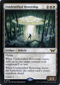 [B4G1] Unidentified Hovership #305 - Duskmourn - NM - MTG Magic Card - Image 1