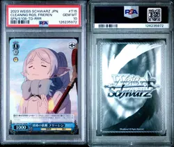 Weiss Schwarz card SFN/S108-T15R RRR Frieren Beyond Journey Japanese PSA 10 - Image 3