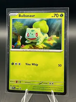 Bulbasaur - 046 (Cosmos Holo) 046 Sv: Scarlet & Violet Promo Cards Holo - Image 1