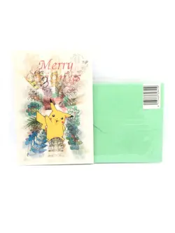 Pokemon Vintage 3D Post Card Christmas Pikachu TOMY Nintendo Psyduck Squirtle - Image 5