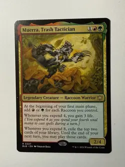 MTG Magic the Gathering Muerra, Trash Tactician (227/427) Bloomburrow NM - Image 1