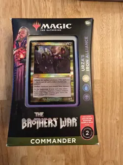 Urza's Iron Alliance Commander Deck The Brothers' War MTG Sealed - Image 1