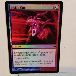 INSIDE OUT (FOIL) --- MTG -- EVENTIDE --- NM - Image 1