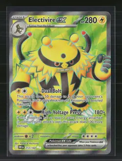 Pokemon 2024 Stellar Crown Electivire EX #212/182 - Image 1