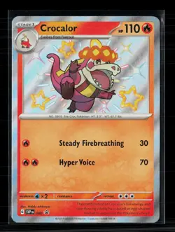 Pokemon 2024 Paldean Fates Crocalor #SVP EN 080 - Image 1