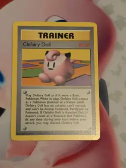 Wizards of the Coast Pokemon TCG Clefairy Doll 70/102 Base Set Rare Unlimited - Image 1