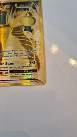 Pokemon TCG Dragonite EX Full Art Ultra Rare Holo Card Evolutions 106/108 XY - Image 2