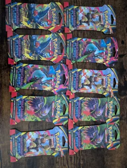 Pokemon TCG: ME Phantasmal Flames Sleeved Booster Packs (x10, Random Artwork) - Image 1