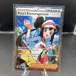 Rosa's Encouragement - 114/088 #114/88 (Holo) NM ME03: Perfect Order POR Pokemon - Image 1