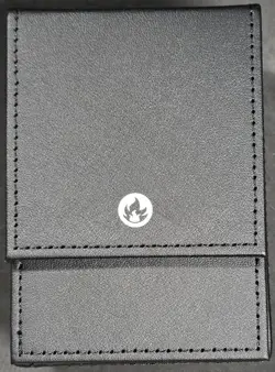 Pokemon TCG Classic Collection Fire Type Leather Deckbox Deck Box - Image 1