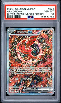 PSA 10 ORICORIO EX 024 BLACK STAR PROMO ULTRA PREMIUM COLLECTION POKEMON 🔥 - Image 1