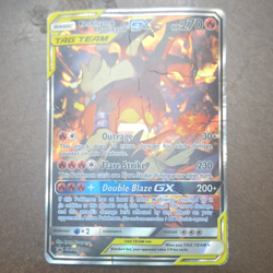 Reshiram & Charizard GX SM201 SM Black Star Promos TAG TEAM GX Holo - Image 1