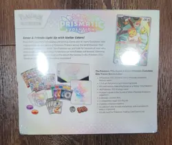 Pokemon Prismatic Evolutions ETB Eevee English Factory SEALED - Image 2