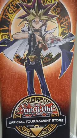 Yu-Gi-Oh Official Tournament Store Display Stand (collapsible) with carry bag. - Image 2