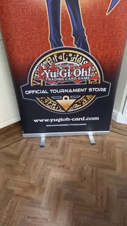 Yu-Gi-Oh Official Tournament Store Display Stand (collapsible) with carry bag. - Image 3