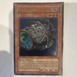 Yu-Gi-Oh! Cyber Jar Effect Ultimate Rare Foil 1st Edition Kaiba DPKB-EN010 - Image 1