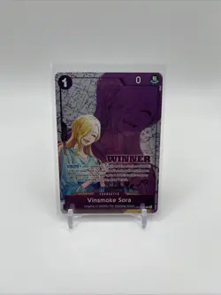 Vinsmoke Sora Winner Pack 2026 Vol. 1 One Piece Promo Card OP12-062 - Image 1