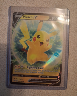 Pokemon Company Pikachu V Promo Holo SWSH Promo Cards SWSH198 HP 190 ENG - Image 1