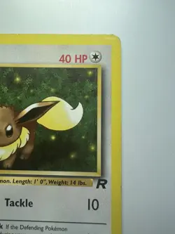 Pokemon Card Eevee 55/82 Team Rocket Uncommon Unlimited - Image 2