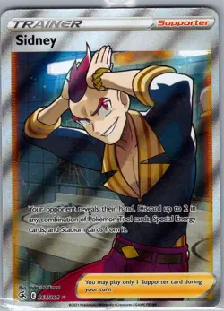 Sidney (Full Art) 264/264 SWSH08: Fusion Strike - Pokemon Card - NM - Image 1