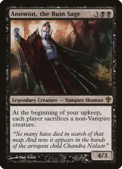 Anowon, the Ruin Sage Worldwake LP MTG - Image 1