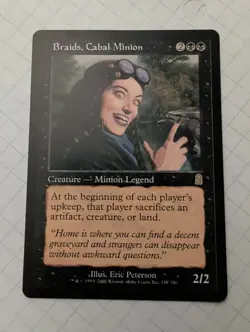 MTG Braids, Cabal Minion Odyssey Regular Rare - Uncirculated - Image 1
