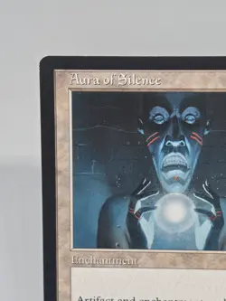 Magic the Gathering TCG Aura Of Silence Weatherlight 1997 Vintage MTG WOTC - Image 2