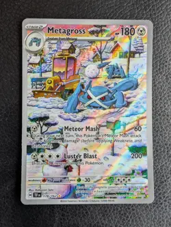 Metagross - 178/162 Temporal Forces (Pokemon) Full Art Illustration Rare - Image 1