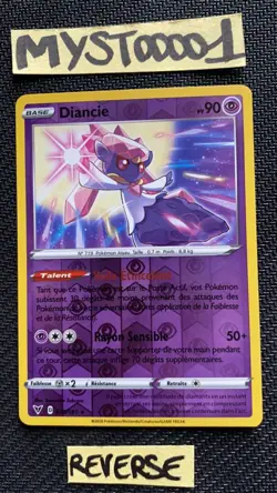 Carte Pokemon Diancie 079/185 Reverse Voltage Eclatant EB04 Francais OCCASION - Image 1