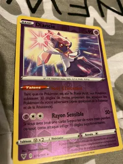 Carte Pokemon Diancie 079/185 Reverse Voltage Eclatant EB04 Francais OCCASION - Image 3