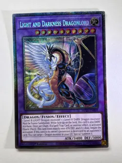 Light And Darkness Dragon Dragonlord MP25-EN009 Starlight 1st YuGiOh Card NM - Image 1