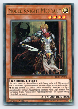 Noble Knight Medraut - BLRR-EN071 - Ultra Rare - 1st Edition - Yugioh - Image 1