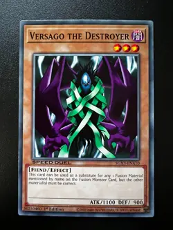 Versago the Destroyer SGX3-ENA10 Common 1st Edition Near Mint Yugioh - Image 1