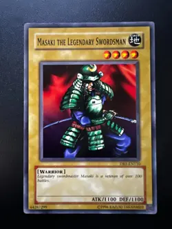 Masaki the Legendary Swordsman DB1-EN110 Common Near Mint Yugioh - Image 1