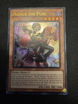 FAST SHIPPING Medius the Pure Duad-En008 Duelist's Advance 1st Edition YUGIOH - Image 1