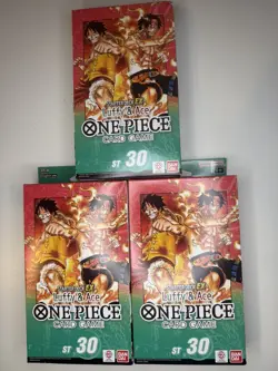One Piece TCG:Starter Deck Ex Luffy & Ace (ST-30) (QTY 3) - Image 1