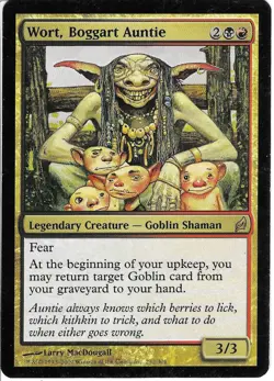 MTG - LP - Wort, Boggart Auntie B - Legendary Creature - Rare - Lorwyn - Image 1