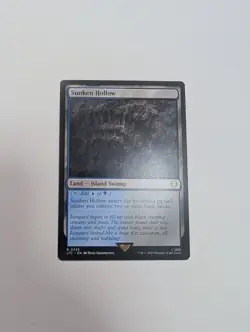 MTG - Sunken Hollow - Commander: Lord of The Rings NM/M Condition - Image 1