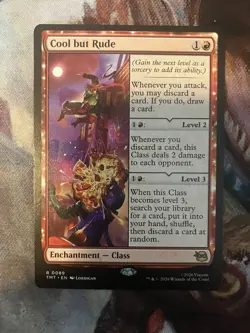 Cool but Rude Teenage Mutant Ninja Turtles Regular MTG NM - Image 1