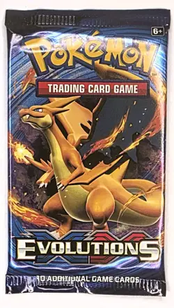 Pokemon XY Evolutions Booster Pack Brand New - Mega Charizard Artwork - Image 1