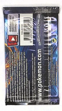Pokemon XY Evolutions Booster Pack Brand New - Mega Charizard Artwork - Image 2
