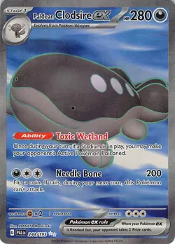 Paldean Clodsire ex 244/193 Ultra Rare Paldea Evolved Pokemon Lightly Played - Image 1