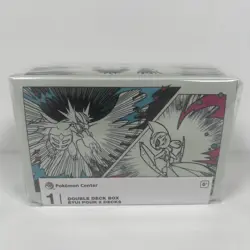 Pokemon Center Roaring Moon & Iron Valiant Double Deck Box - Image 1