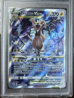 Zeraora VSTAR Galarian Gallery Pokemon Crown Zenith PSA 10 Gem Mint 🔥 TCG - Image 3