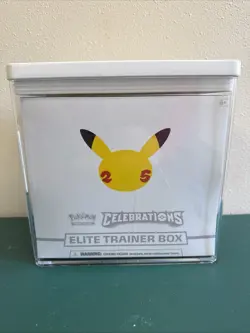 Pokemon 25th Anniversary Celebrations Elite Trainer Box ETB Sealed 820650809439 - Image 1