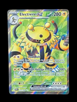 Pokemon Electivire Ex #212/182: SV Destined Rivals (Read Description) 🔥 - Image 2